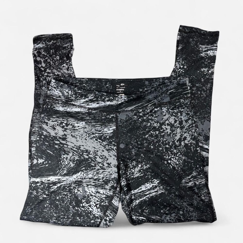 Unbranded Women's Black and Grey Leggings